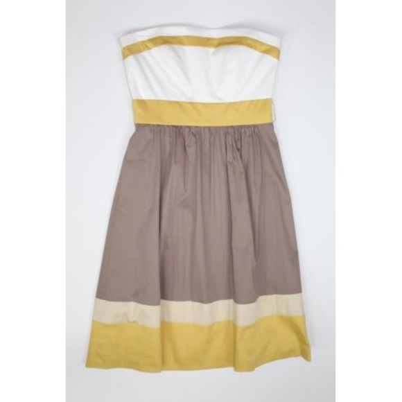 BCBG Paris Color Block Empire Waist Dress - Picture 4 of 7